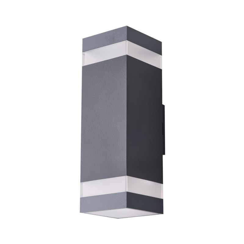JASON 2 SQ WALL IP65 BK Dark Gray