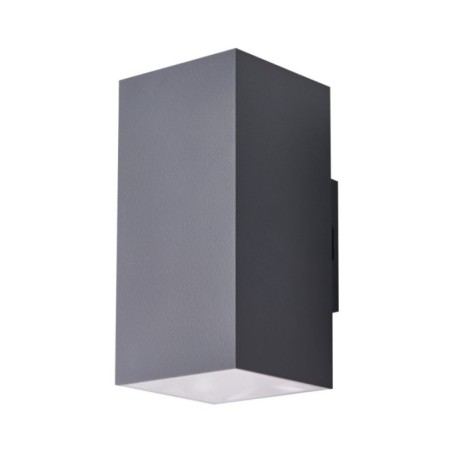 ROLAND 2 SQ WALL IP65 DGR Dark Gray