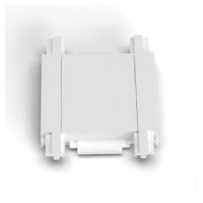 GAMMA TRACK MAGNETIC 5mm STRAIGHT CONNECTORECTOR BK Biały