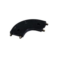 GAMMA TRACK MAGNETIC ROUND CORNER90 Czarny