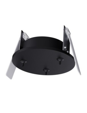 CANOPY GIPS 15cm TRIPLE Czarny