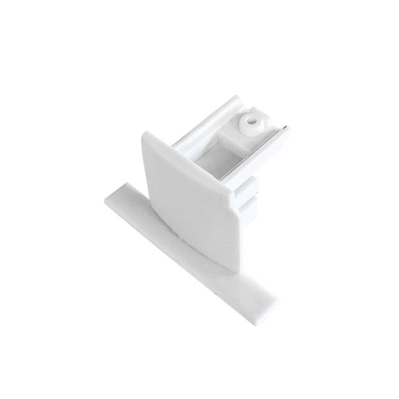 TRACK 3LINE END CAP GIPS  Biały