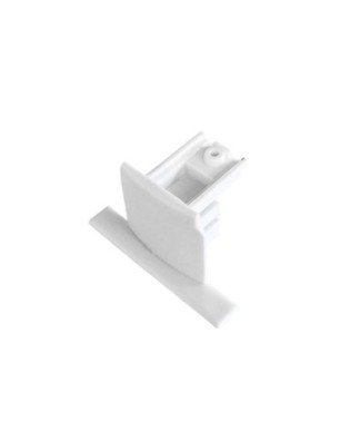 TRACK 3LINE END CAP GIPS  Biały