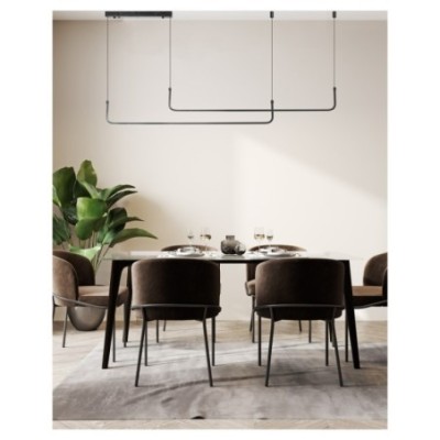 MARIO PENDANT 1 CCT DIMM BK + REMOTE CONTROL