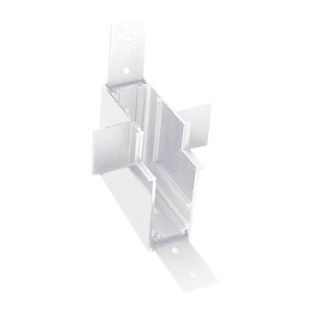 Alfa Złącze ścienne L do szyny magnetycznej dwufazowej ALFA TRACK MAGNETIC52 CORNER90 B GIPS1 WH Biały