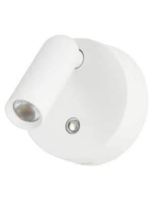 COMO ROUND WALL DIMM Biały