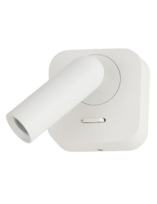 LUGANO SQUARE WALL Biały