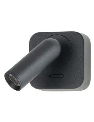 LUGANO SQUARE WALL Czarny