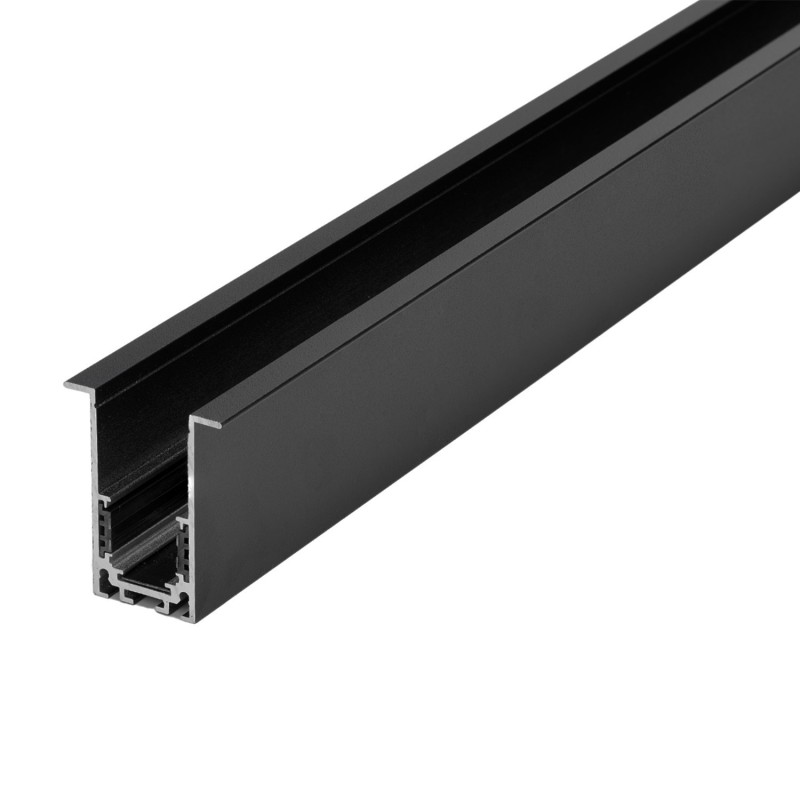 Alfa szynoprzewód dwufazowy magnetyczny profil TRACK MAGNETIC EASYFIX szyna wpuszczana z montażem na żabki Alfa szynoprzewód dwufazowy magnetyczny profil TRACK MAGNETIC EASYFIX szyna wpuszczana z montażem na żabki