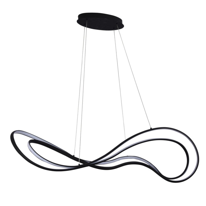 TWIST PENDANT 3-STEP DIMM BK Czarny