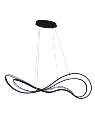 TWIST PENDANT 3-STEP DIMM BK Czarny