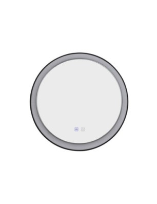 Lustro podświetlane SERGIO MIRROR 60 HEATED CCT SWITCH BK Czarny / Biały 