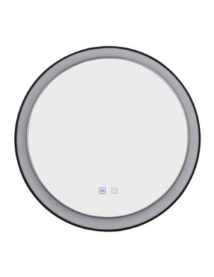 Lustro podświetlane SERGIO MIRROR 80 HEATED CCT SWITCH Czarny / Biały 