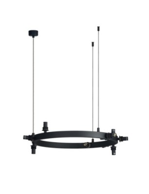 Baza BUBBLES LAMPBODY ROUND 10 Czarny