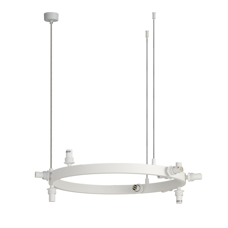 Baza BUBBLES LAMPBODY ROUND 10 Biały