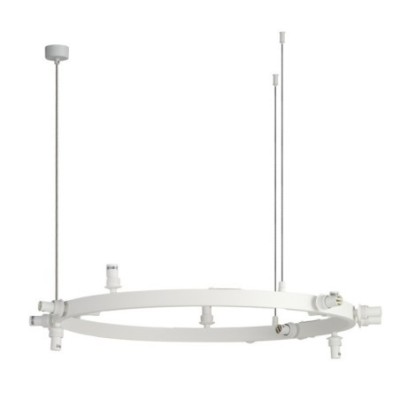 Baza BUBBLES LAMPBODY ROUND 15 Biały