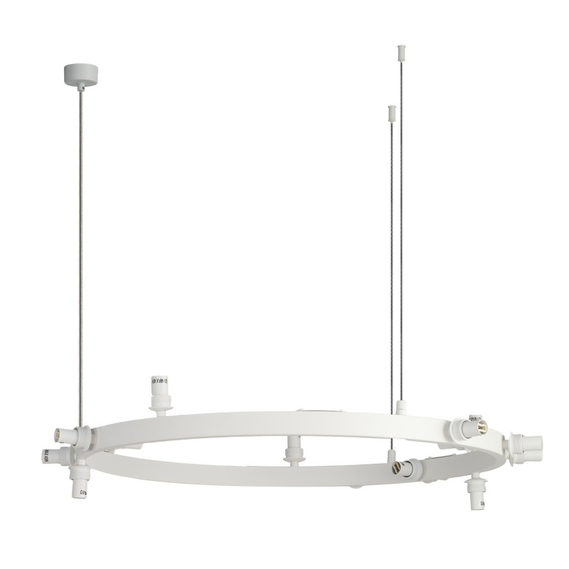 Baza BUBBLES LAMPBODY ROUND 15 Biały