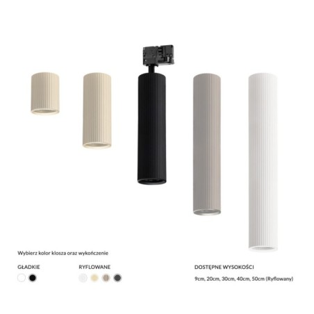 Baza LUCAS BASE TRACK 3 LINE GU10 Czarny