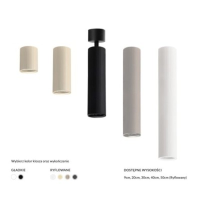 Baza LUCAS BASE DOWNLIGHT GU10 Czarny