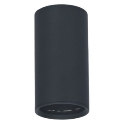 Klosz gładki LUCAS TUBE 9 Czarny