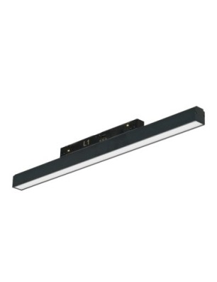 ALFA SAGA TRACK MAGNETIC 2LINE 24W CCT SWITCH DIM BK