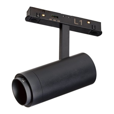 ALFA OPTICA TRACK MAGNETIC 2LINE 12W CCT SWITCH DIM BK