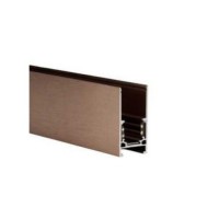 Alfa szynoprzewód dwufazowy magnetyczny profil TRACK MAGNETIC 52 ANODISED + ZAŚLEPKI KOŃCOWE Czekoladowy