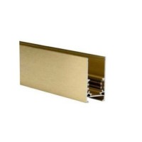 Alfa szynoprzewód dwufazowy magnetyczny profil TRACK MAGNETIC 52 ANODISED + ZAŚLEPKI KOŃCOWE Złoty