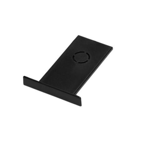 ALFA TRACK MAGNETIC END CAP ANODISED Srebrny