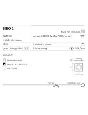 Siro 1 Czarny / Czarny