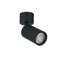 LUCAS RIBBED 9 DOWNLIGHT GU10 SET Czarny