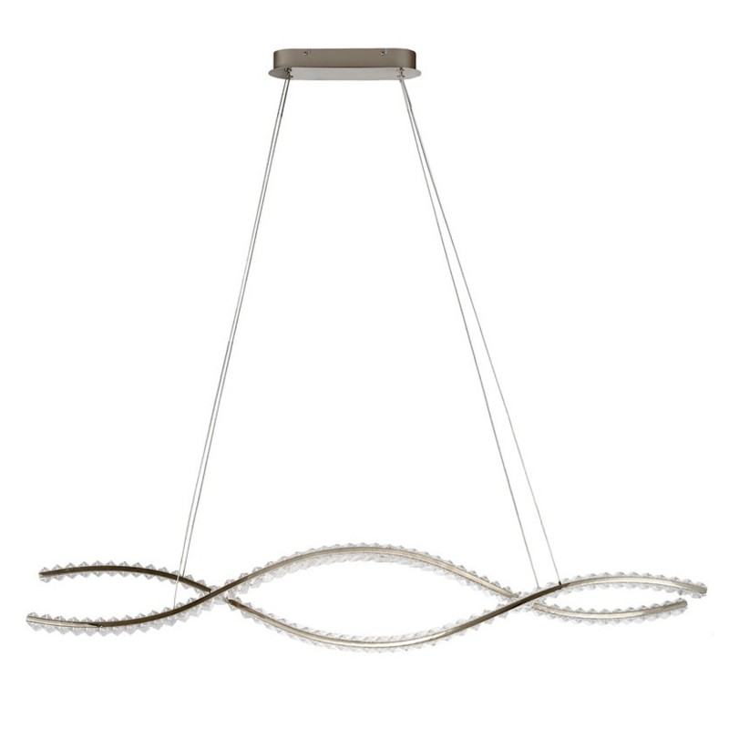 SPARK WAVES PENDANT 150 CCT DIMM + REMOTE CONTROL Chrom