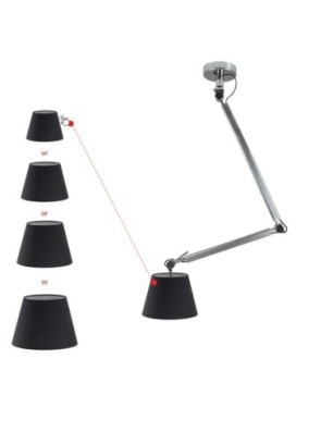 ZYTA S PENDANT aluminiowa