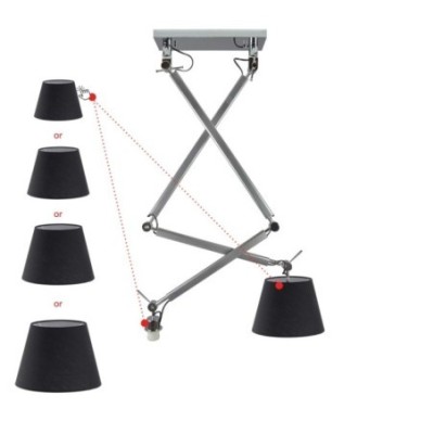 ZYTA 2 S PENDANT aluminiowa