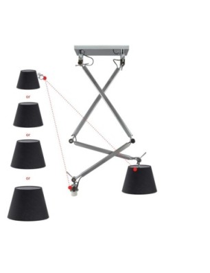 ZYTA 2 S PENDANT aluminiowa