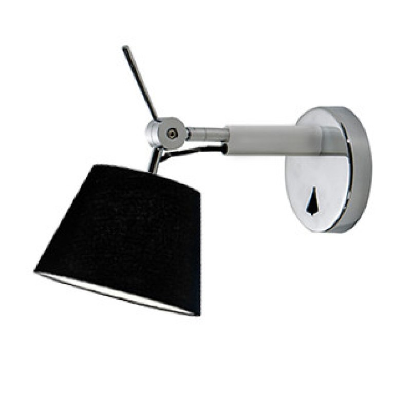 ZYTA WALL XS aluminiowa Aluminium / Czarny