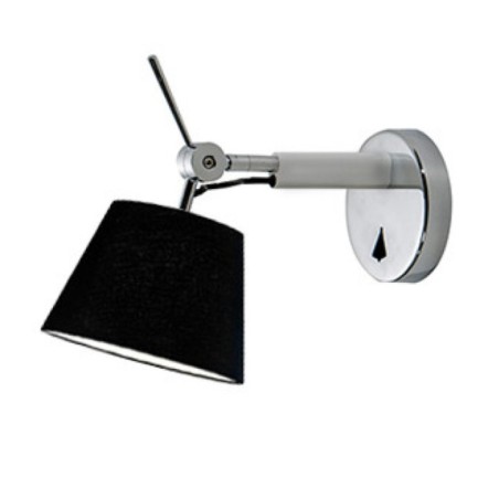 ZYTA WALL XS aluminiowa Aluminium / Czarny