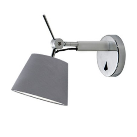 ZYTA WALL XS aluminiowa Aluminium / Szary