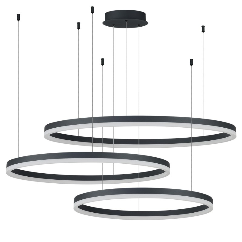 HALO PENDANT 100 + 80 + 60 Czarny