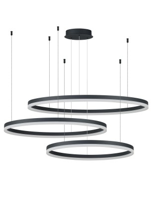 HALO PENDANT 100 + 80 + 60 Czarny