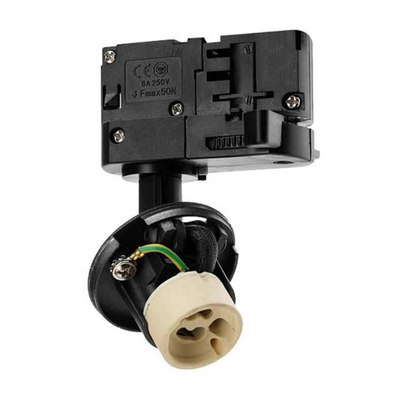 Baza LUCAS BASE TRACK 3 LINE GU10 Czarny Baza LUCAS BASE TRACK 3 LINE GU10 Czarny