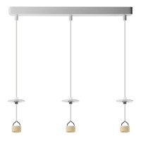 Baza LUCAS BASE 3L PENDANT GU10 Biały