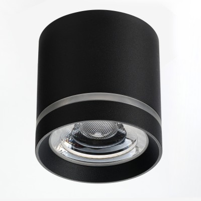 VICI IP44 12W CCT SWITCH BK Czarny