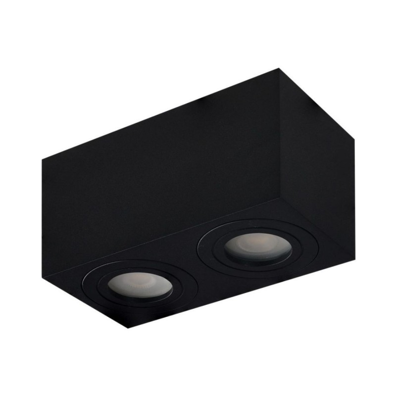 BRANT 2 SQUARE IP44 Czarny BRANT 2 SQUARE IP44 Czarny