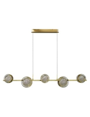 EUFORIA PENDANT LINE 5 3-STEP DIMM GOLD