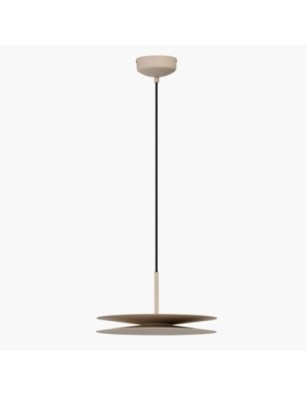 DISC PENDANT 35 BEIGE
