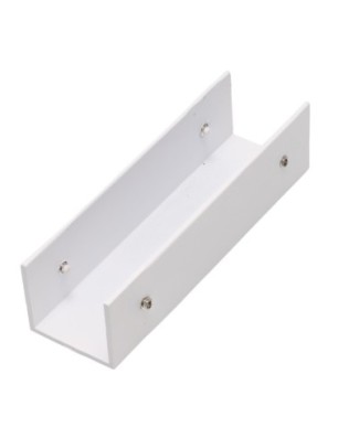 TRACK IP65 STRAIGHT CONNECTOR WHITE