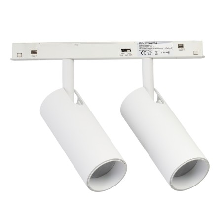 ALFA NIKO 2 TRACK MAGNETIC 2LINE 2X12W CCT SWITCH DIM WH