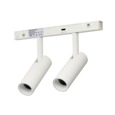 ALFA NIKO 2 TRACK MAGNETIC 2LINE 2X7W CCT SWITCH DIM WH