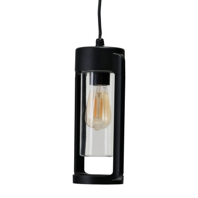 LANTERN PENDANT E27 IP54 BK